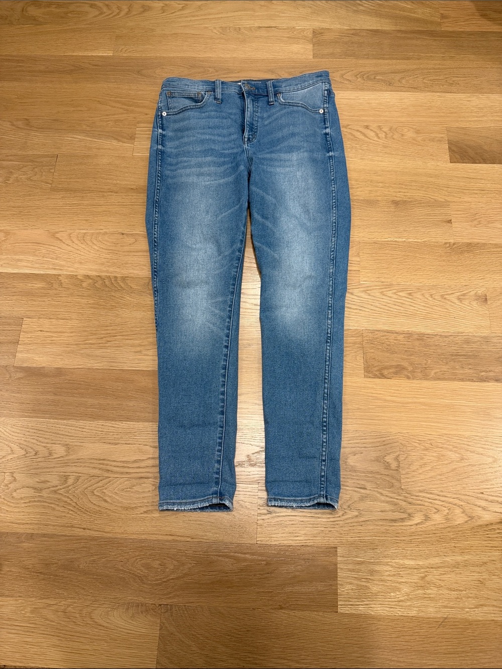 Madewell 10” Skinny High Rise Crop jeans